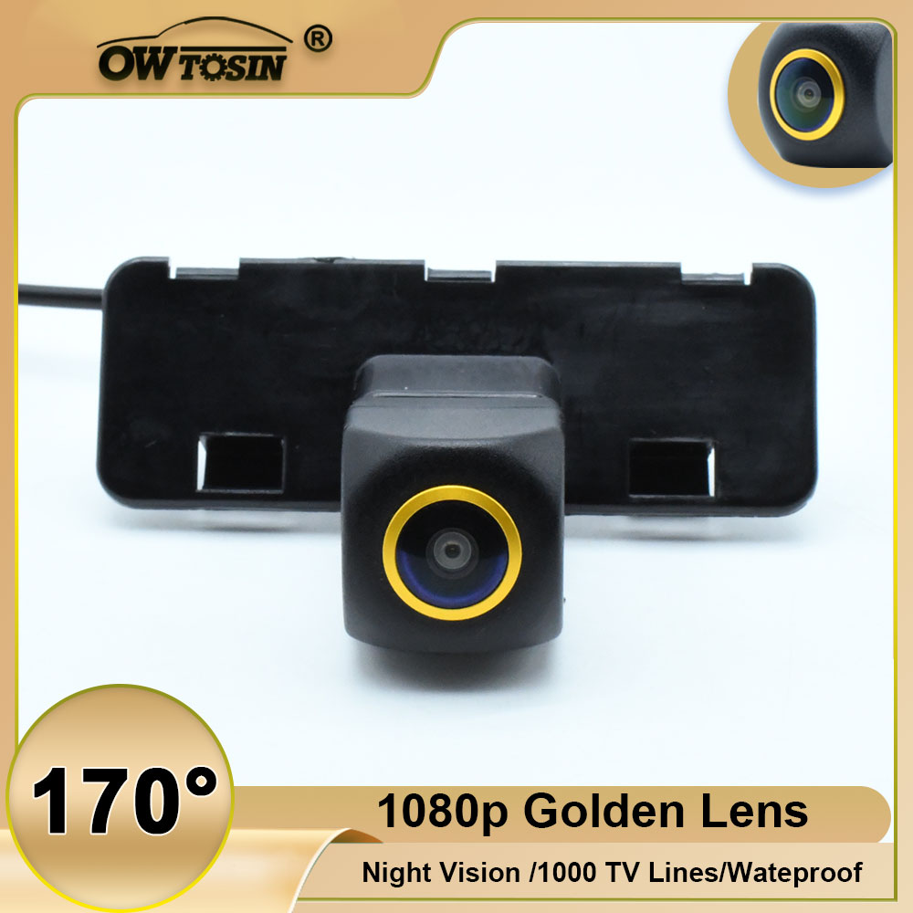 Trail Camera Infrared - Kamera parkir lensa emas, CCD/AHD kendaraan