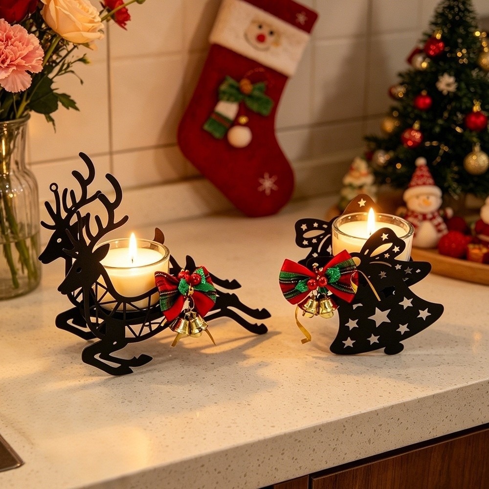Elk Bugle Call - Tempat Lilin Natal Rusa Elk dengan