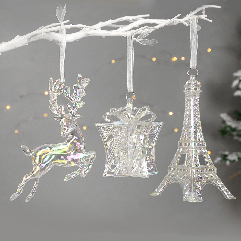 Elk Bugle Call - Ornamen Gantung Pohon Natal Akrilik Rusa