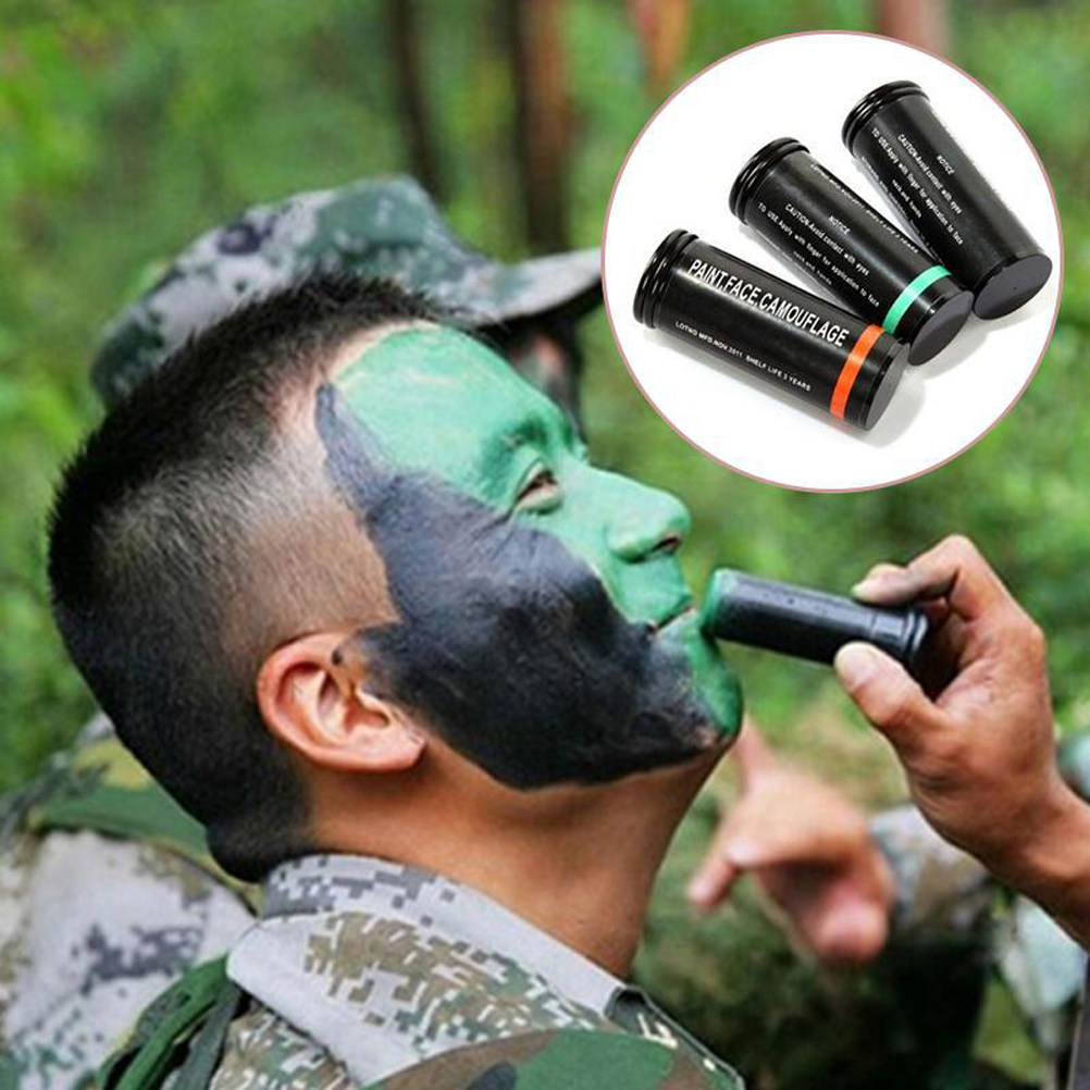 3 Buah Cat Wajah Camo Ramah Ku - Camo Face Paint ulasan dan harga