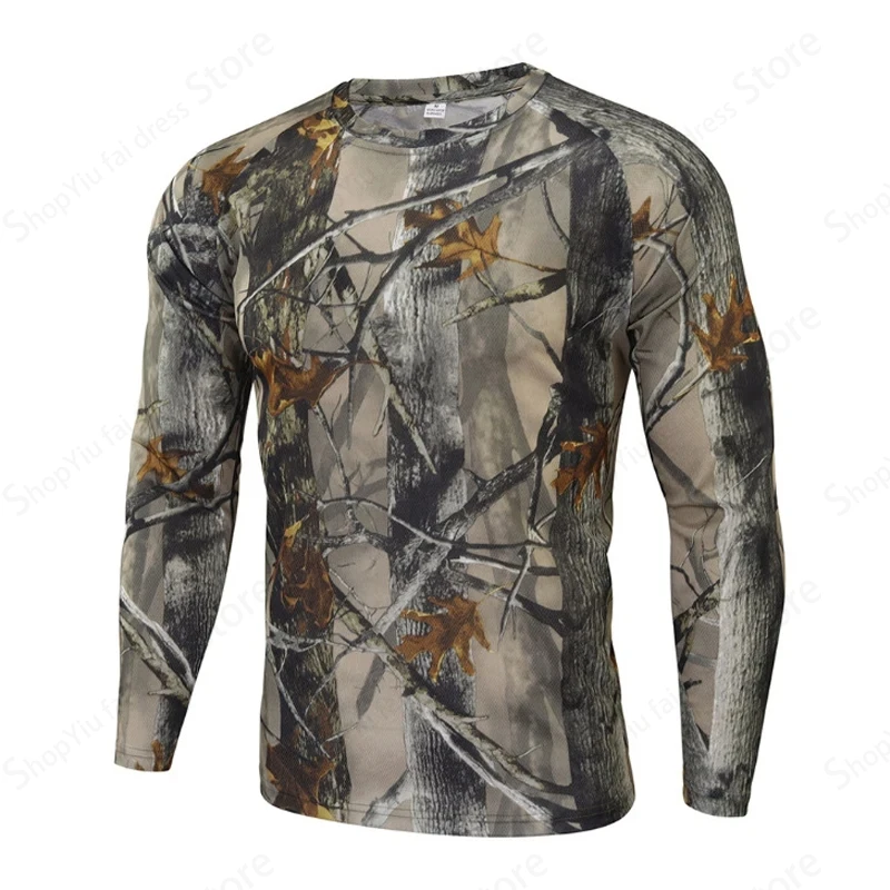 Kaos Lengan Panjang Motif Kamu - Outdoor Hunting Prints ulasan dan harga