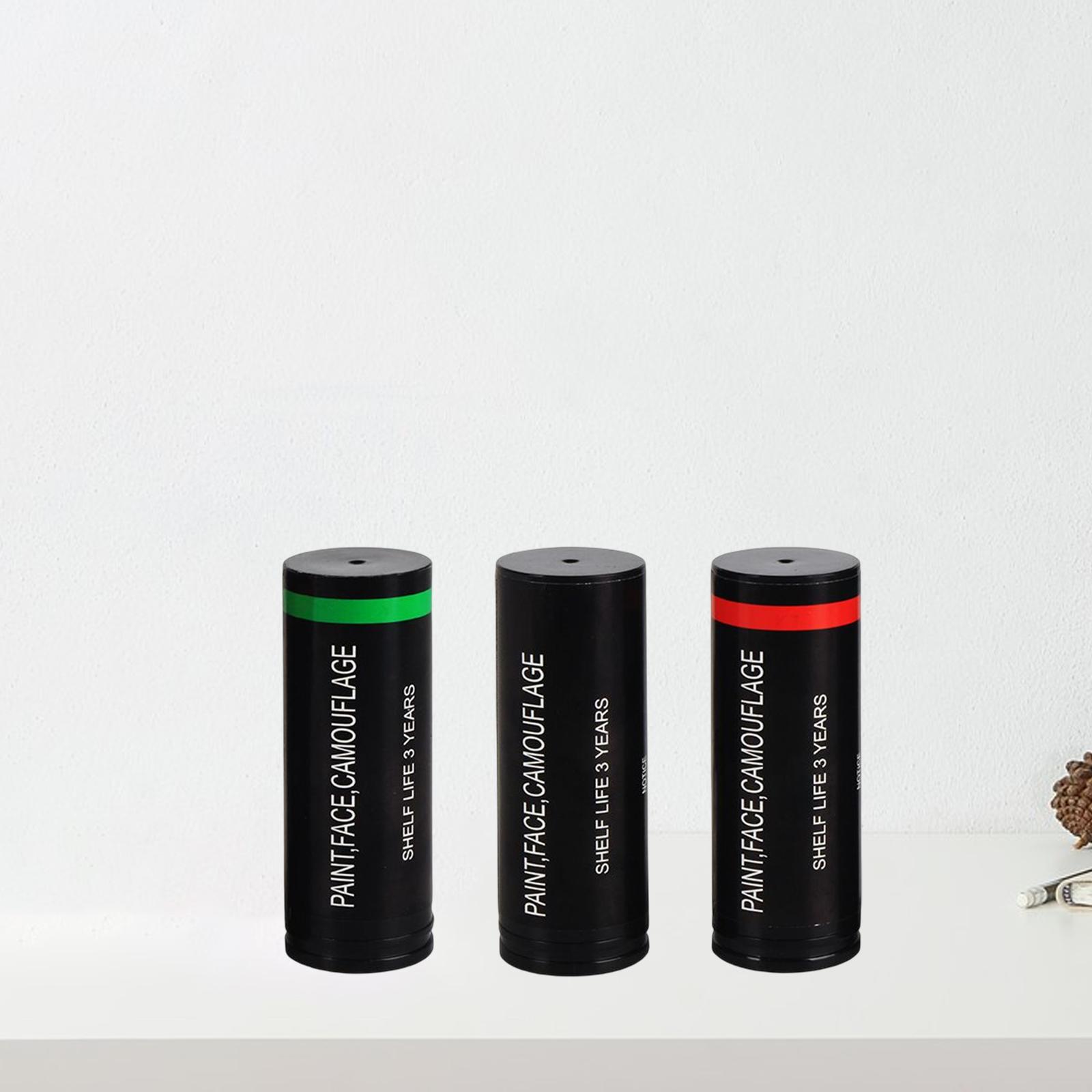 3x Merah Hitam Camo Tabung Cat - Camo Face Paint ulasan dan harga